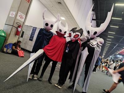 Crowd movement during CCXP 2025.-stock-foto