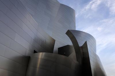 Los Angeles, USA, Downtown Die Walt Disney Concert Hall ist ein Konzerthaus in Los Angeles, das von Frank Gehry entworfe-stock-foto