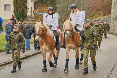Bundeswehr Buttnmandl in der J?ger Kaserne - 05.12.2025-stock-foto