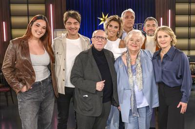 Alex Mariah Peter, Matze Knop, Reiner Calmund, Anna-Maria Zimmermann, Klaus W. Schmidt, Margot Schmitt, Micky Beisenherz, Susan Link-stock-foto