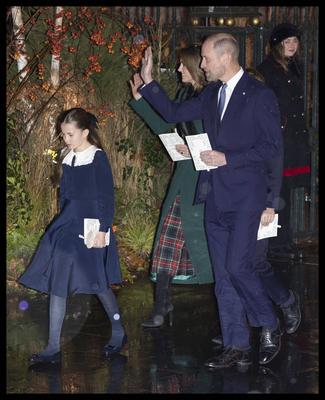 Westminster Abbey carol service-stock-foto