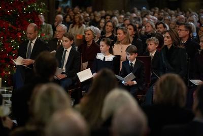 Westminster Abbey carol service-stock-foto