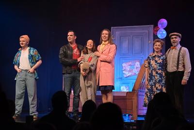 RECORD DATE NOT STATED Anouk, Premiere, GOP, Theater, Essen, Kindermusical, Autoren, Hendrikje Balsmeyer, Peter Maffay,-stock-foto