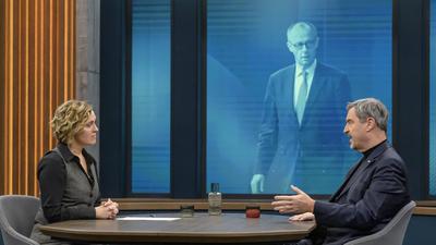 GER, Berlin, TV, Caren Miosga, December 7, 2025,-stock-foto