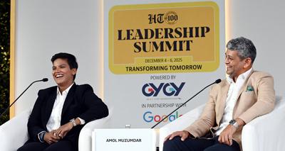 Exclusive: 23rd Edition Of Hindustan Times Leadership Summit 2025-stock-foto