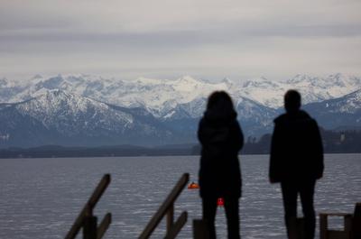 Tutzing, Starnberger See-stock-foto