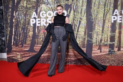 Entertainment Bilder des Tages . 08/03/2023. London, United Kingdom. Florence Pugh arriving at the A Good Person premier-stock-foto