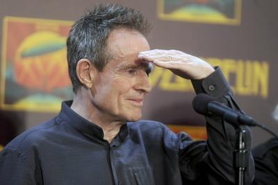 Led Zeppelin Celebration Day Press Conference, New York John Paul Jones attends the Led Zeppelin Celebration Day press-stock-foto