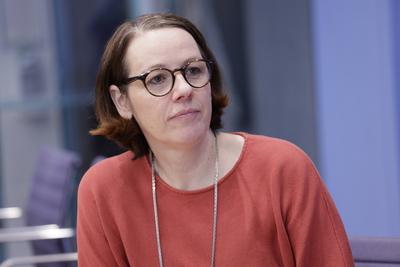 Claudia Kittel, Leiterin der Monitoring-Stelle zur UN-Kinderrechtskonvention, DIMR, Deutschland, Berlin, Bundespressekon-stock-foto