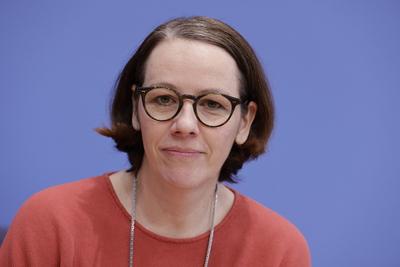 Claudia Kittel, Leiterin der Monitoring-Stelle zur UN-Kinderrechtskonvention, DIMR, Deutschland, Berlin, Bundespressekon-stock-foto