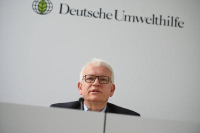 Pressekonferenz der Deutschen Umwelthilfe (DUH) am 22.03.2023 in Berlin zur Verhandlung des Landgerichts Berlin ueber ei-stock-foto