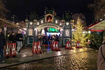 Weihnachtsmarkt Heinzels Winterm?rchen K?ln - 08.12.2025.-stock-foto