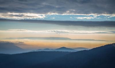 Tél a Börzsönyben-stock-foto
