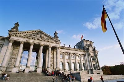 Reichstag, Berlin-stock-photo