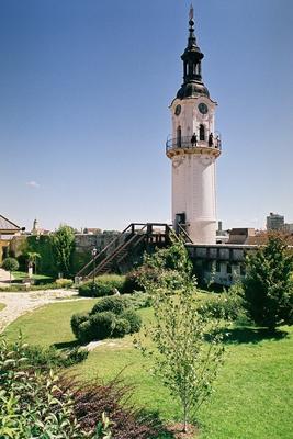 Tűztorony, Veszprém-stock-photo