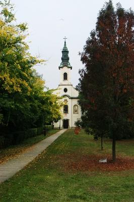 Szent Anna római katolikus templom, Martonvásár-stock-photo