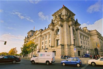 Reichstag, Berlin-stock-photo
