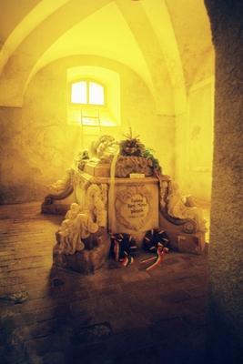 Szent Mihály székesegyház altemploma, Veszprém-stock-foto