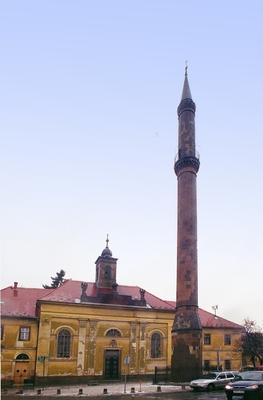 Minaret, Eger-stock-photo