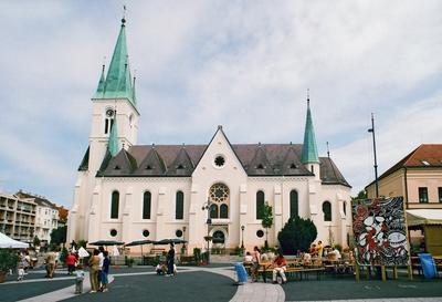 Kaposvár a Festők Városa-stock-foto