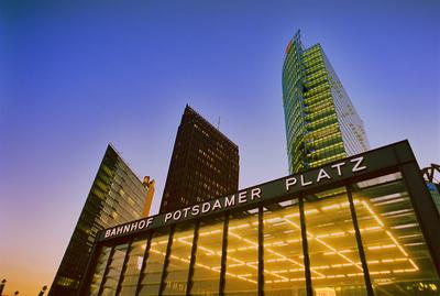 Potsdamer Platz, Berlin-stock-foto