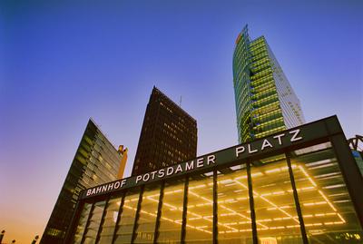 Potsdamer Platz, Berlin-stock-photo