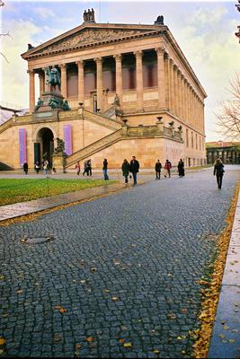 Régi Nemzeti Galéria, Berlin-stock-foto