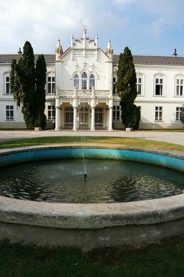 Brunszvik-kastély, Martonvásár-stock-foto