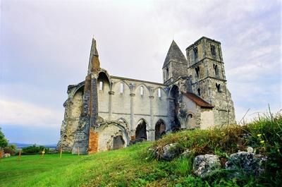 Templom- és kolostorrom, Zsámbék-stock-foto