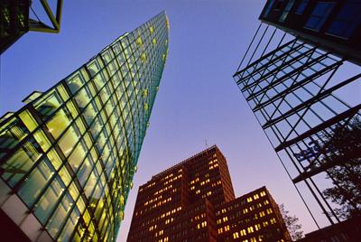 Potsdamer Platz, Berlin-stock-photo