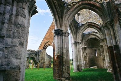 Templom- és kolostorrom, Zsámbék-stock-foto
