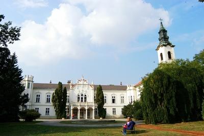 Brunszvik-kastély, Martonvásár-stock-foto