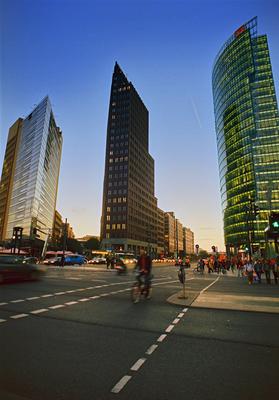 Potsdamer Platz, Berlin-stock-photo