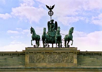 Brandenburgi Kapu, Berlin-stock-foto