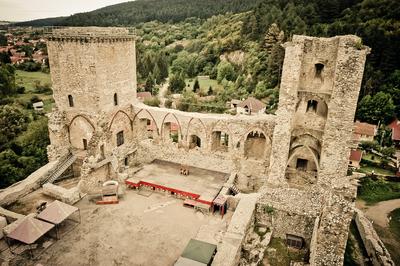 Miskolc, Diósgyőri vár-stock-photo