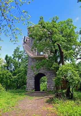 Julianus-kilátó, Hegyes-tető-stock-foto