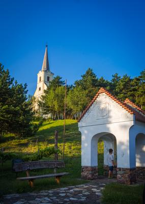 Szentbékkálla, Káli-medence-stock-foto