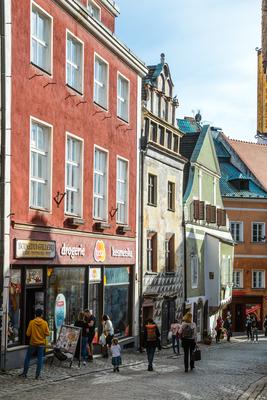 Cesky Krumlov, Southern Bohemia, Czech Republic-stock-photo