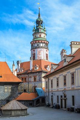 Cesky Krumlov, Southern Bohemia, Czech Republic-stock-photo