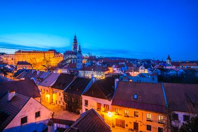 Cesky Krumlov, Southern Bohemia, Czech Republic-stock-photo