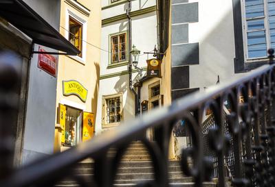 Cesky Krumlov, Southern Bohemia, Czech Republic-stock-photo