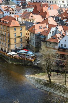 Cesky Krumlov, Southern Bohemia, Czech Republic-stock-photo