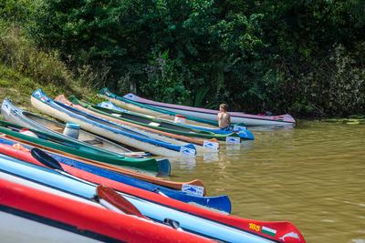 Vizitúrázók az Öreg-Túron-stock-foto