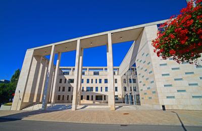Budaörs, a Városháza-stock-foto