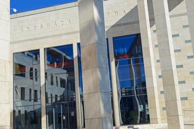 Budaörs, a Városháza-stock-foto