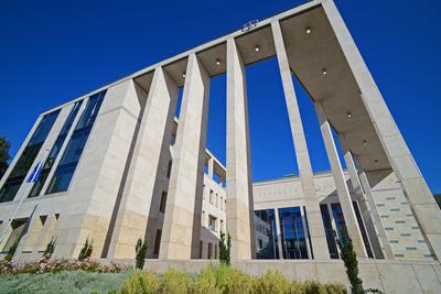 Budaörs, a Városháza-stock-foto