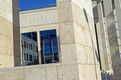 Budaörs, a Városháza-stock-foto