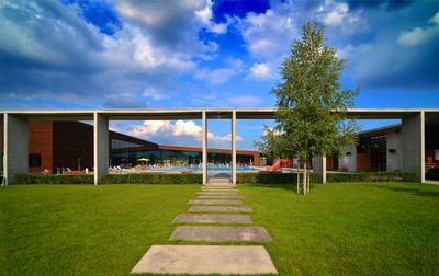 Budaörs, Váosi Uszoda-stock-foto