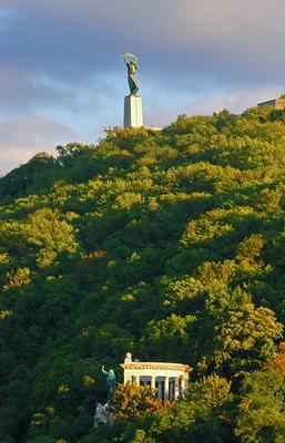 Gellért hegy, Budapest-stock-foto