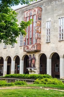 Székesfehérvár, Csók István Képtár-stock-foto